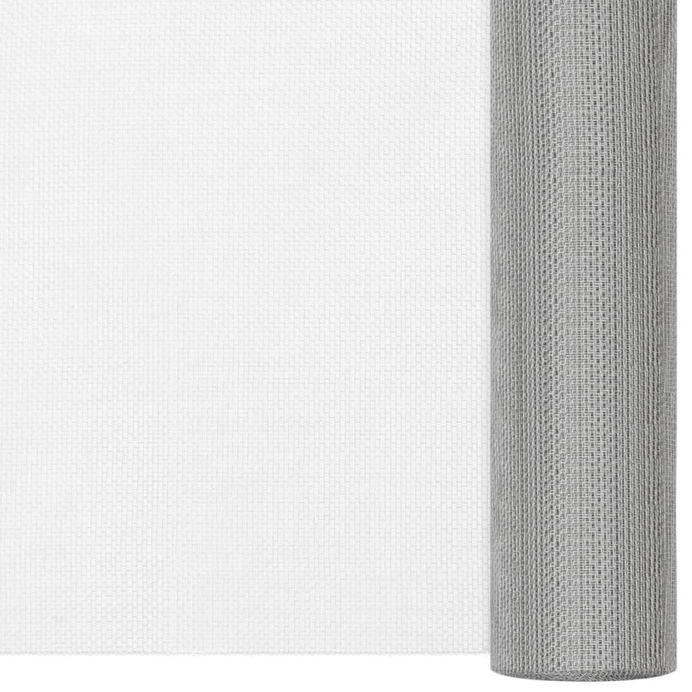 Vidaxl VidaXL Gaas 60x1000 Cm Roestvrij Staal Zilverkleurig