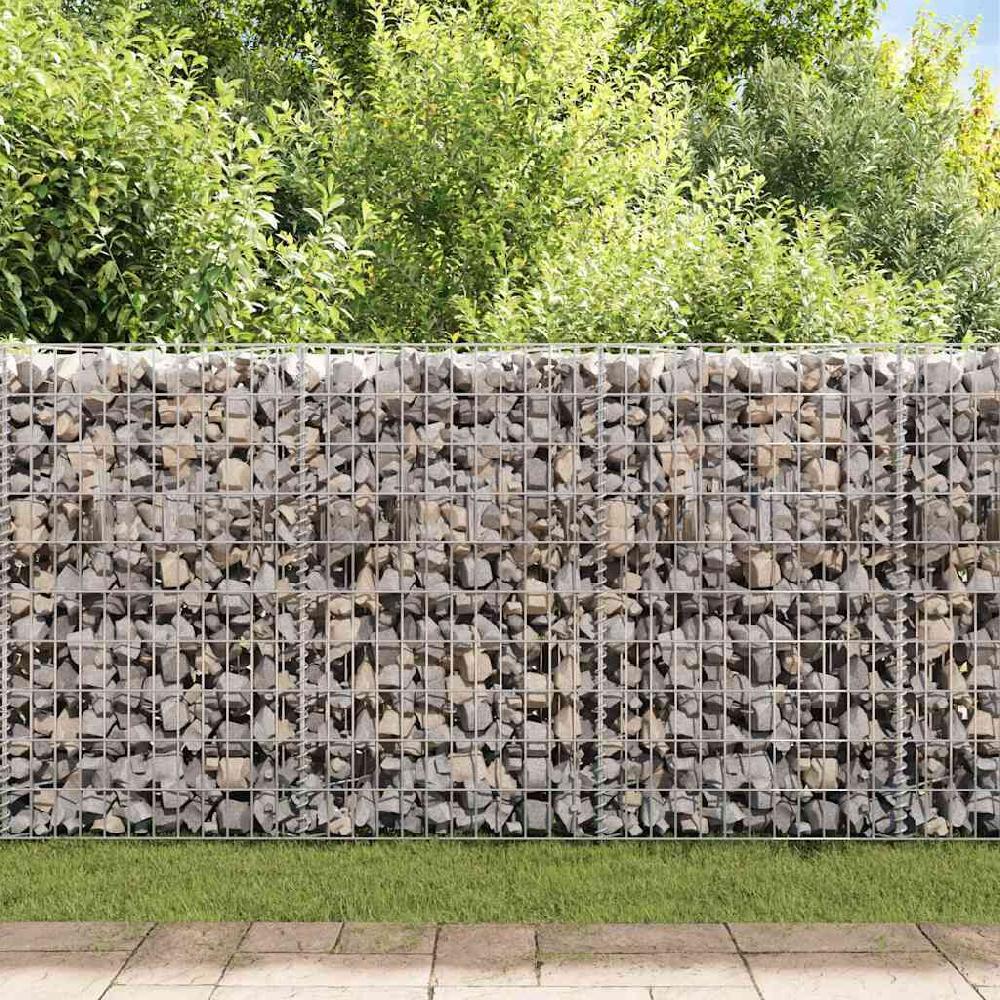 Vidaxl VidaXL Gabion Mand 120x30x100 Cm Gegalvaniseerd Staal