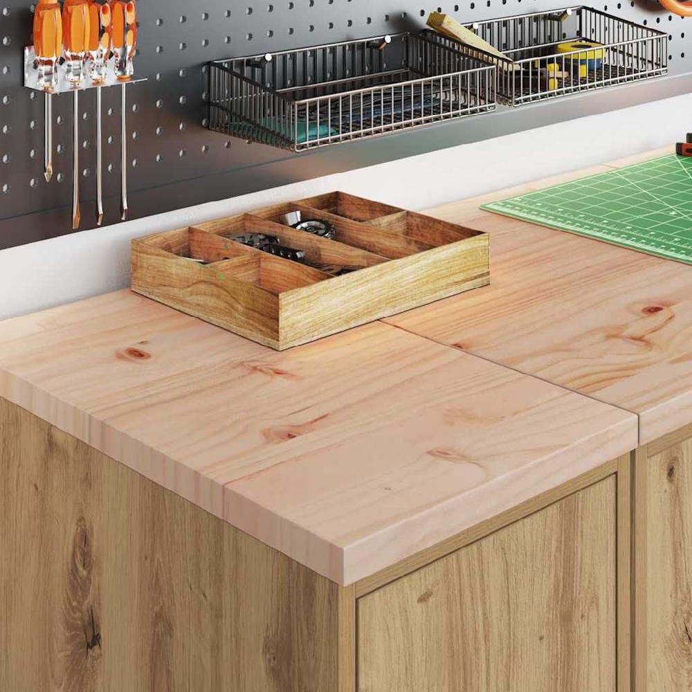 Vidaxl VidaXL Garagekast 30x51x85 Cm Massief Grenenhout Artisan Eikenkleurig