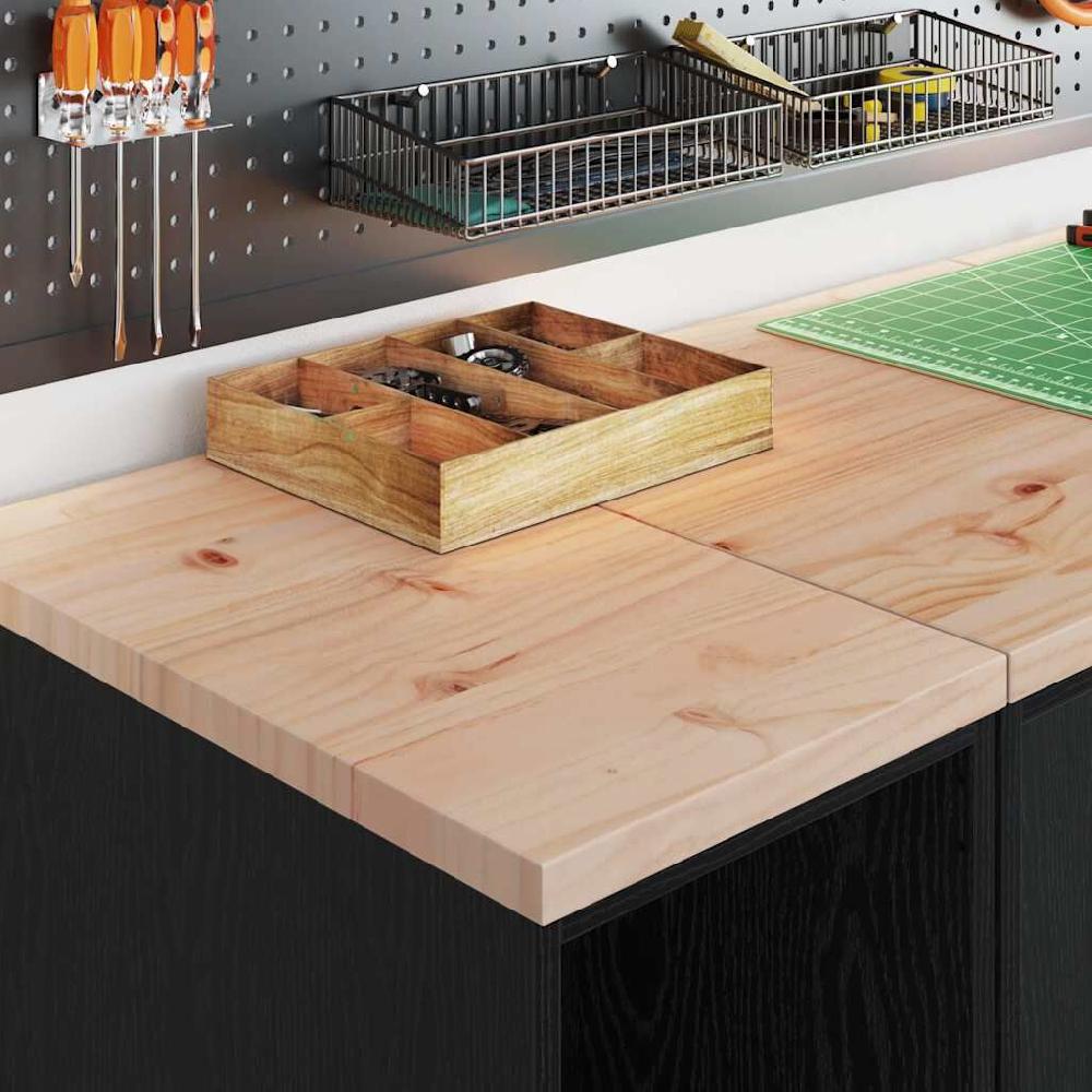 Vidaxl VidaXL Garagekast 30x51x85 Cm Massief Grenenhout Zwart