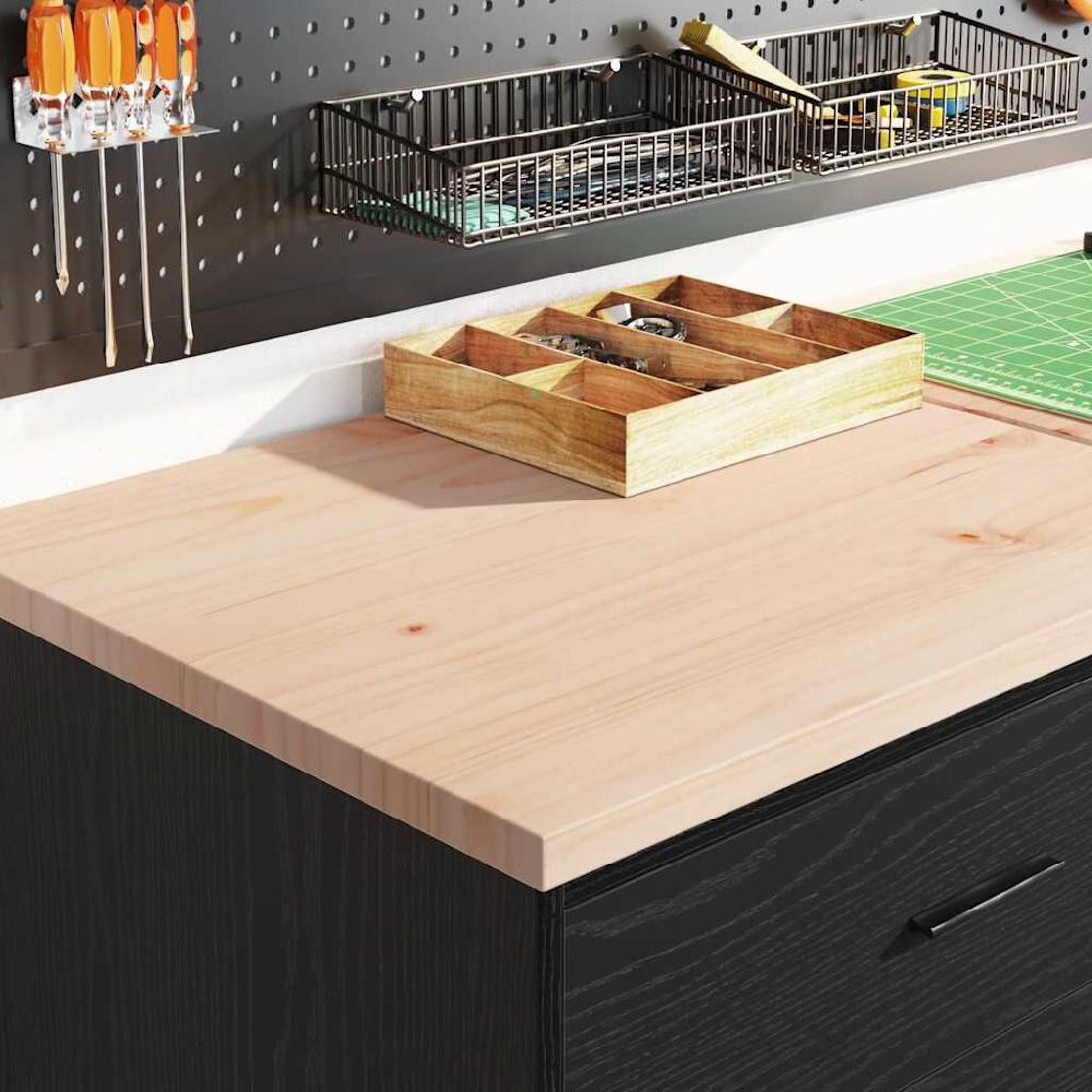 Vidaxl VidaXL Garagekast 60x51x85 Cm Massief Grenenhout Zwart