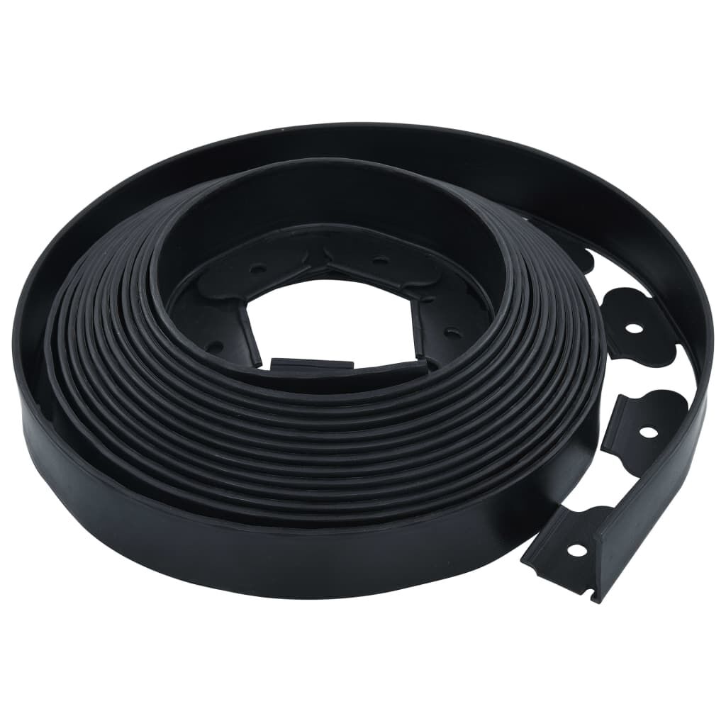 Vidaxl VidaXL Gazonrand Flexibel Met 30 Pinnen 10 M 5 Cm
