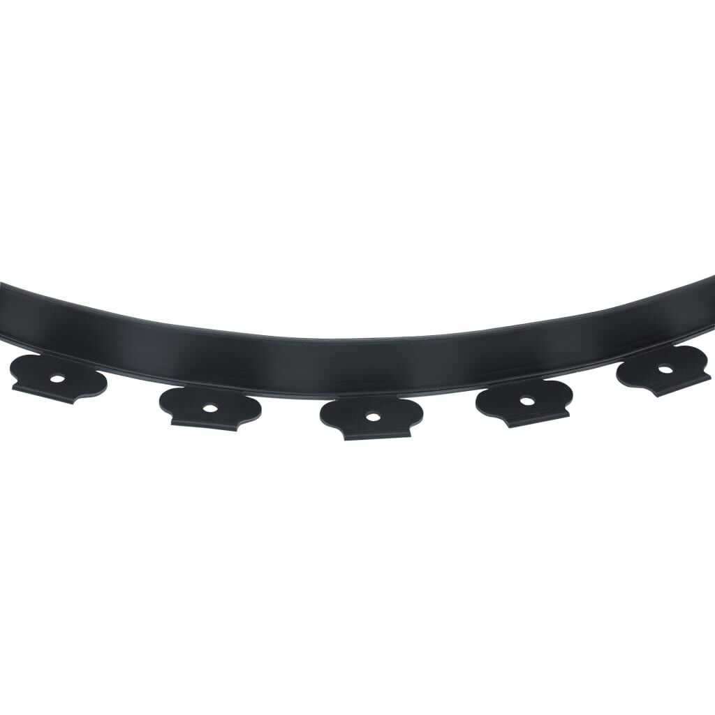 Vidaxl VidaXL Gazonrand Flexibel Met 30 Pinnen 10 M 5 Cm