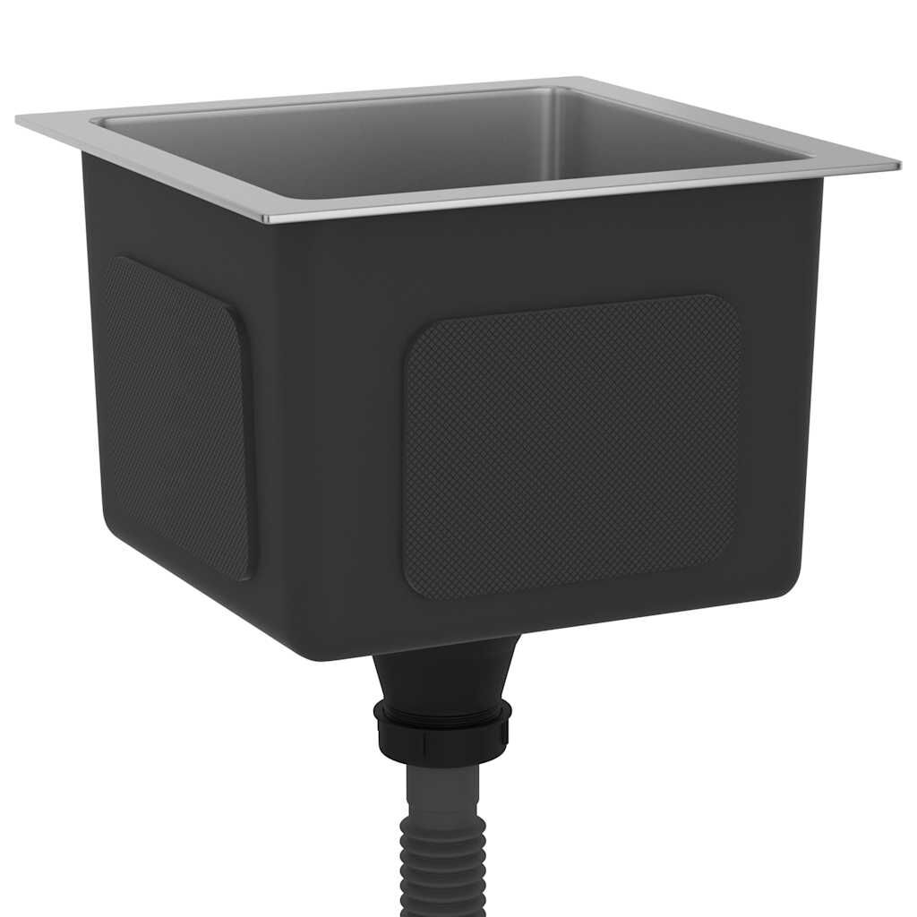 Vidaxl VidaXL Gootsteen Handgemaakt Roestvrij Staal