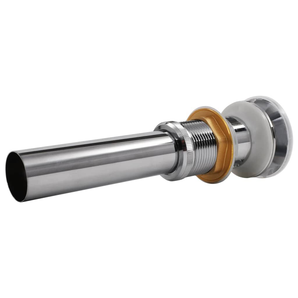 Vidaxl VidaXL Gootsteenafvoer Pop-up Roestvrij Staal