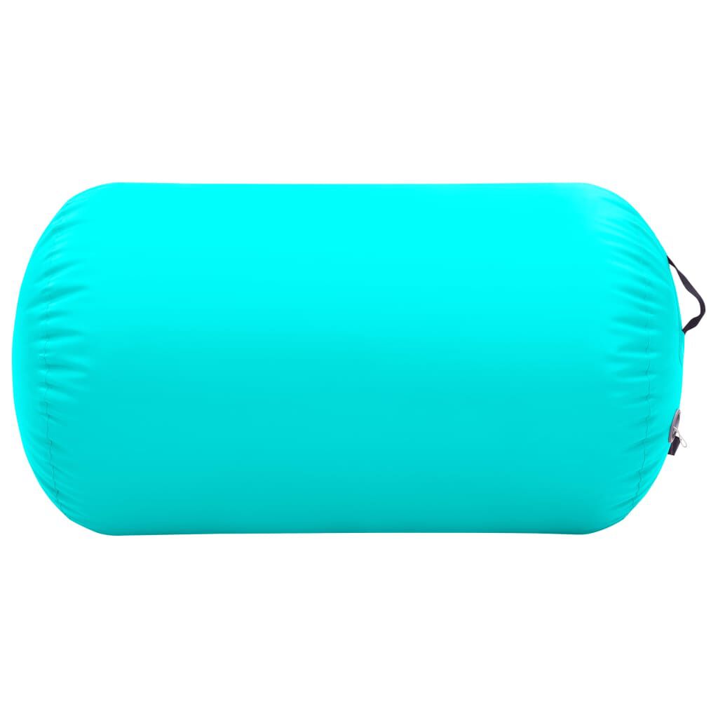 Vidaxl VidaXL Gymnastiekrol Met Pomp Opblaasbaar 100x60 Cm PVC Groen