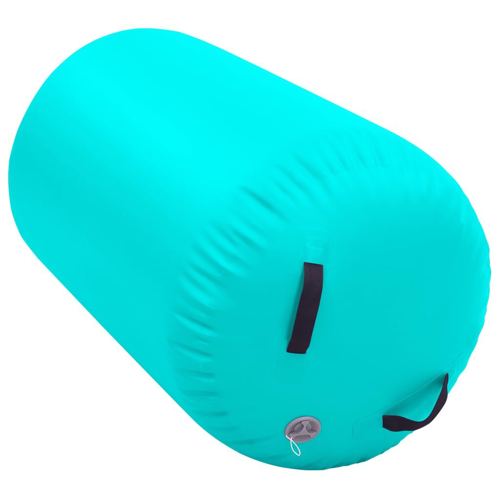 Vidaxl VidaXL Gymnastiekrol Met Pomp Opblaasbaar 100x60 Cm PVC Groen