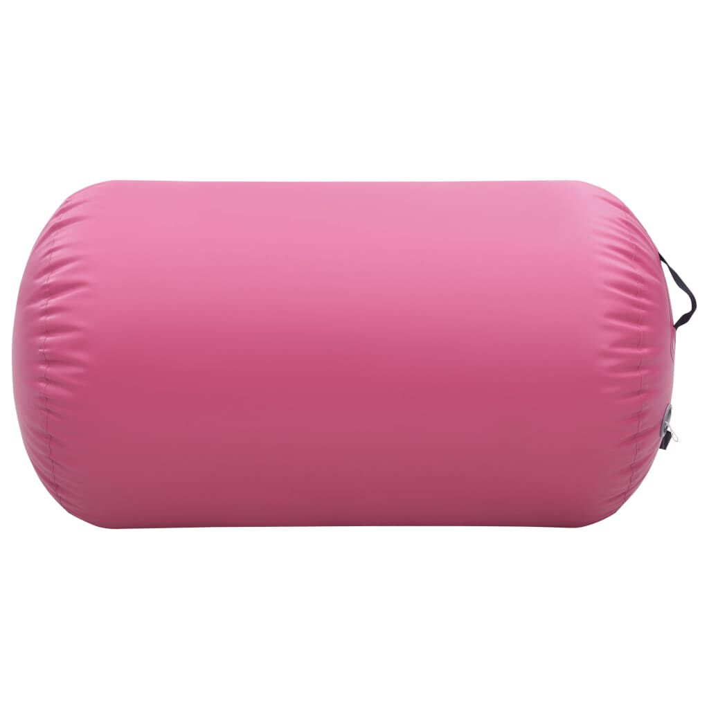 Vidaxl VidaXL Gymnastiekrol Met Pomp Opblaasbaar 100x60 Cm PVC Roze
