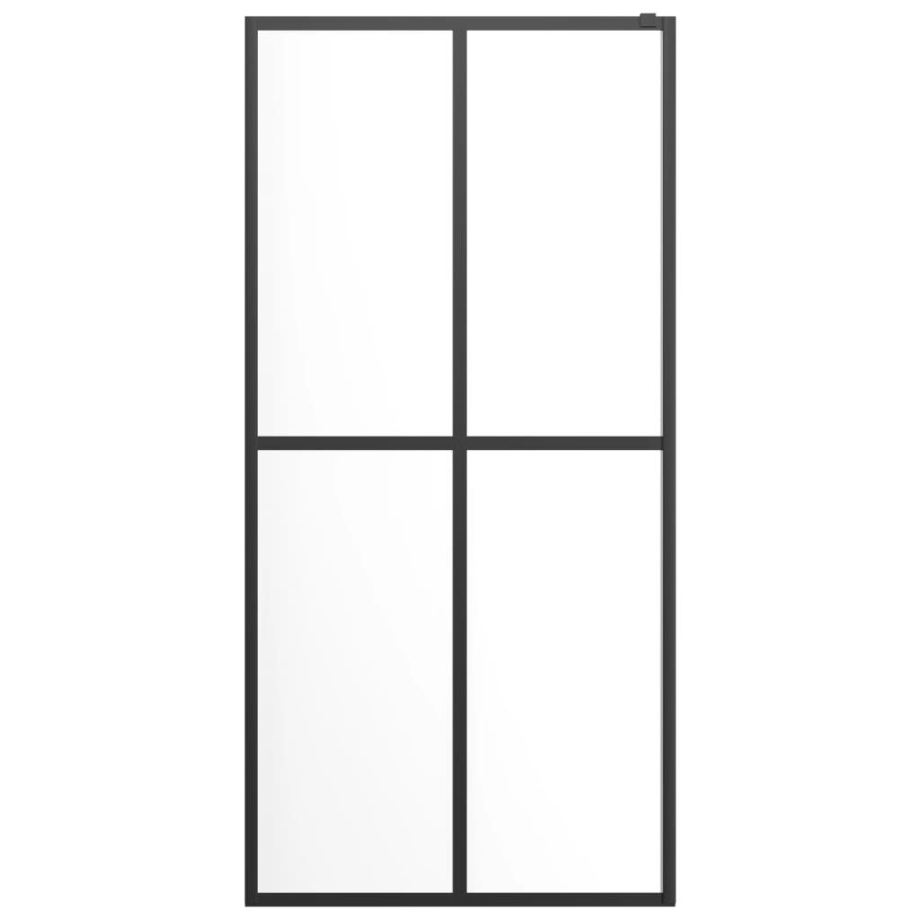 Vidaxl VidaXL Inloopdouchewand 80x195 Cm Transparant Gehard Glas