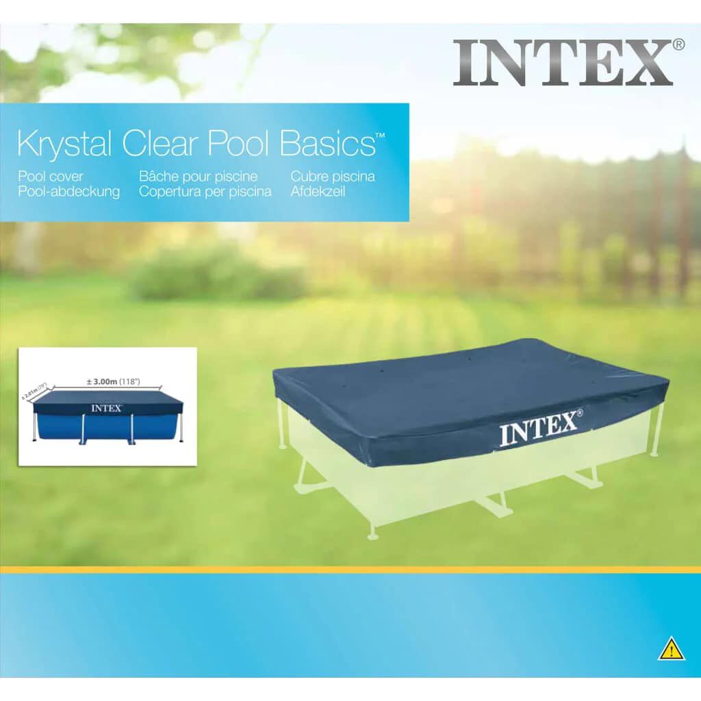 Vidaxl Intex Zwembadhoes Rechthoekig 300x200 Cm