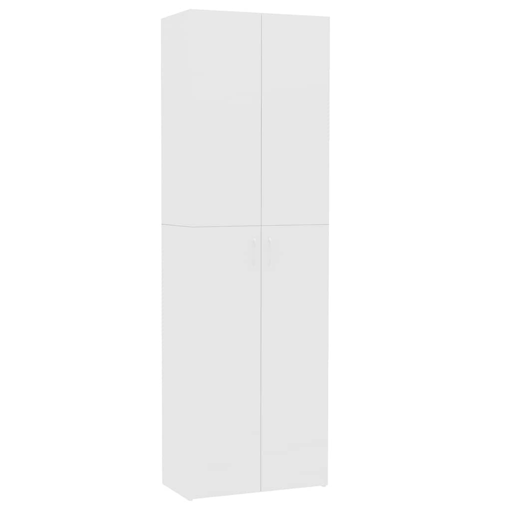 vidaxl vidaXL Kantoorkast 60x32x190 cm bewerkt hout wit