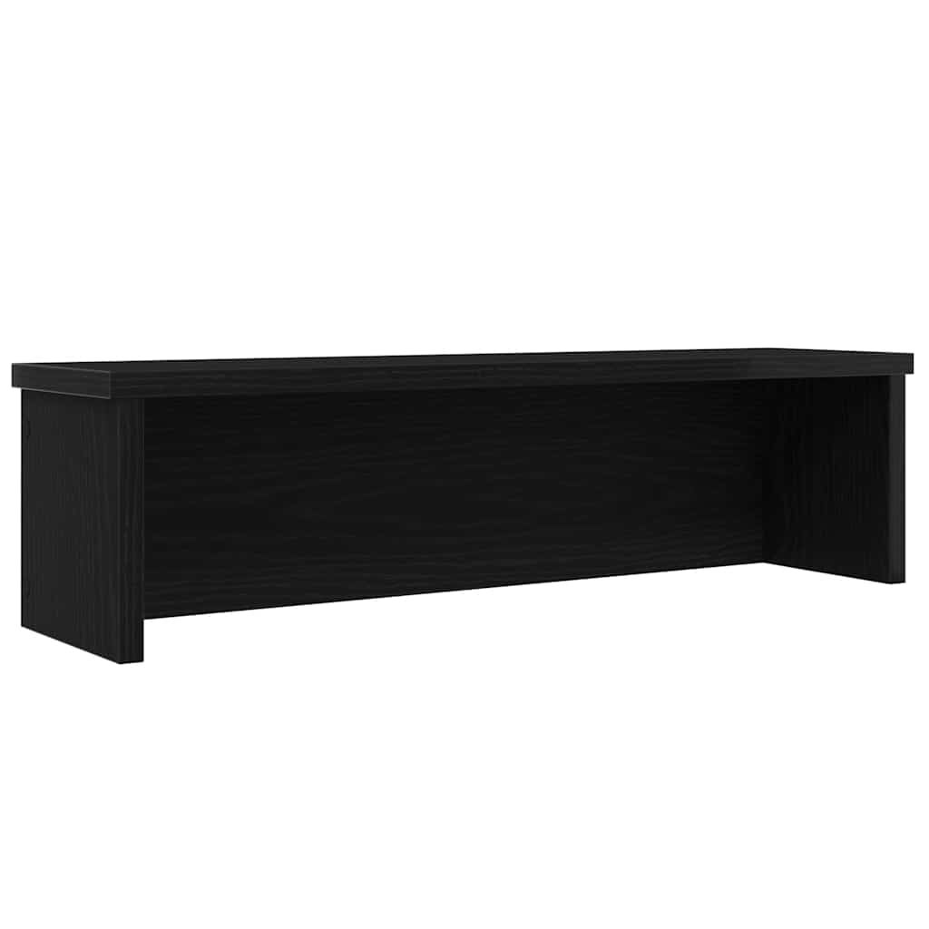 vidaxl vidaXL Keukenrek stapelbaar 50x15x16 cm bewerkt hout zwart
