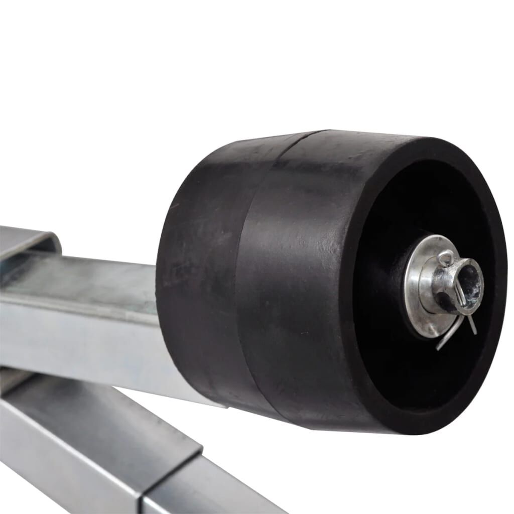 Vidaxl Kielsteun Voor Boottrailer Met Rollers