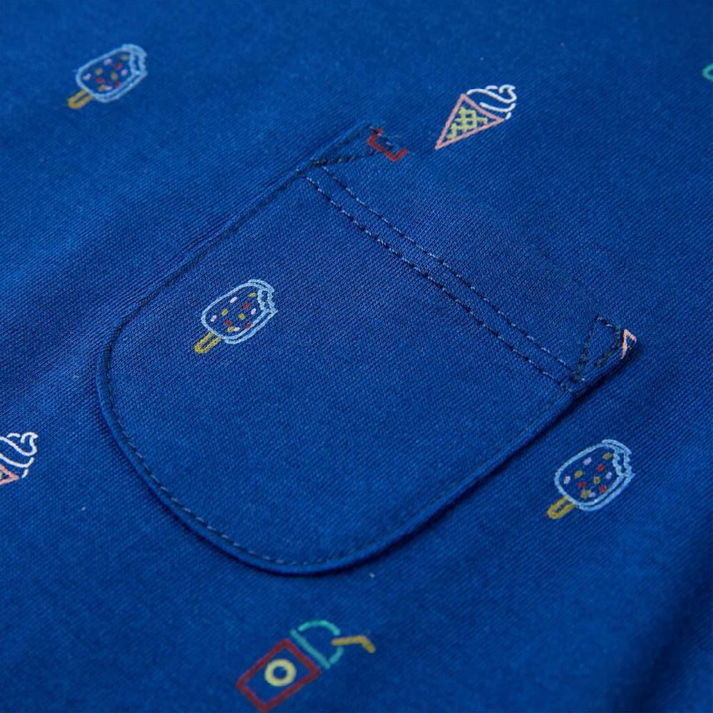 Vidaxl Kindertopje 92 Donkerblauw