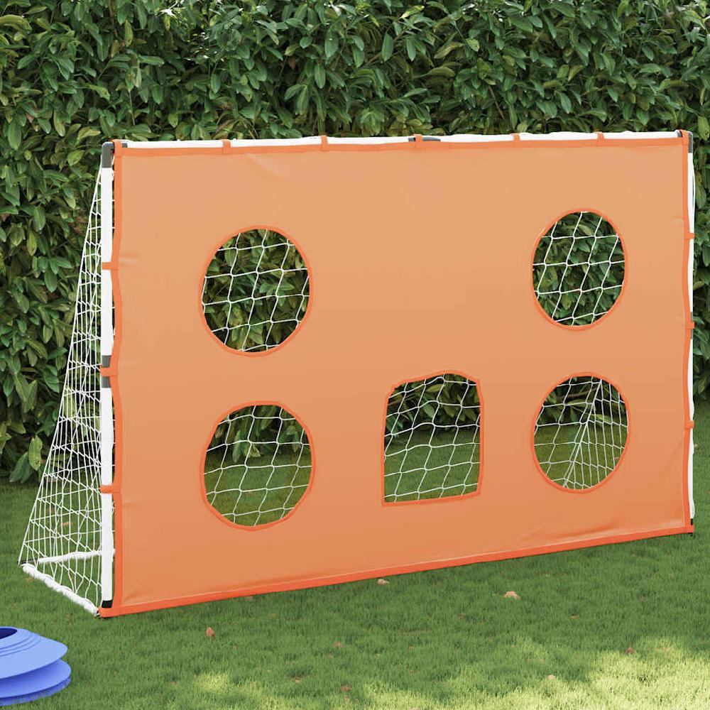 Vidaxl VidaXL Kindervoetbaldoel Met Doelmat En Bal 182x62x118 Cm