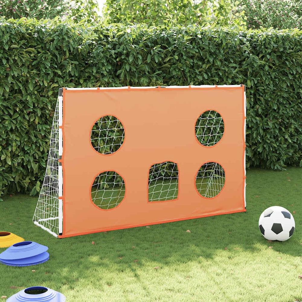 Vidaxl VidaXL Kindervoetbaldoel Met Doelmat En Bal 182x62x118 Cm