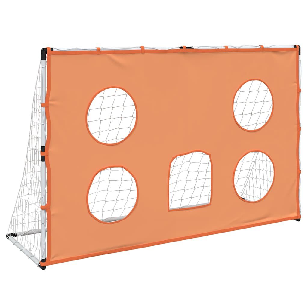 Vidaxl VidaXL Kindervoetbaldoel Met Doelmat En Bal 182x62x118 Cm