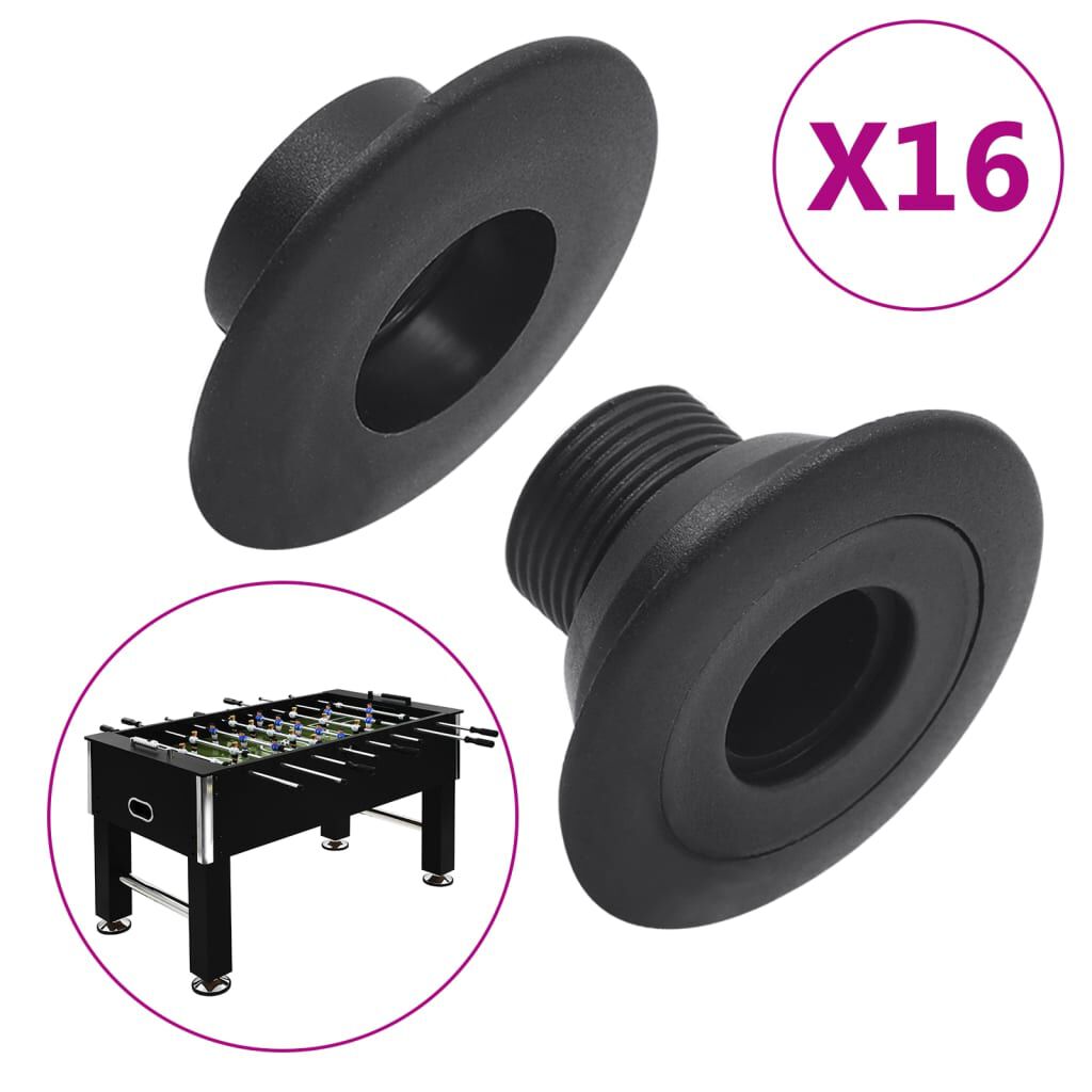 vidaxl vidaXL Lagers voor tafelvoetbalstang 16 st 15 9/16 mm