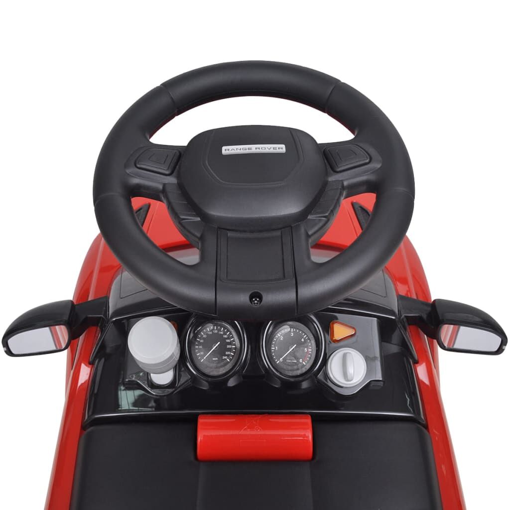 Vidaxl Loopauto Land Rover 348 Met Muziek Rood