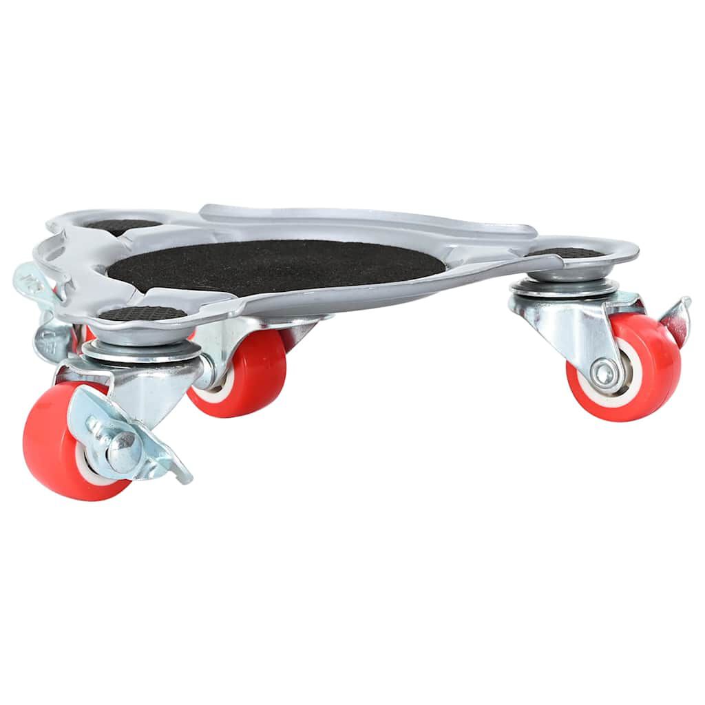 Vidaxl VidaXL Meubelrollers 4 St Met Lifter 14 5x13 5x4 Cm Staal 400 Kg