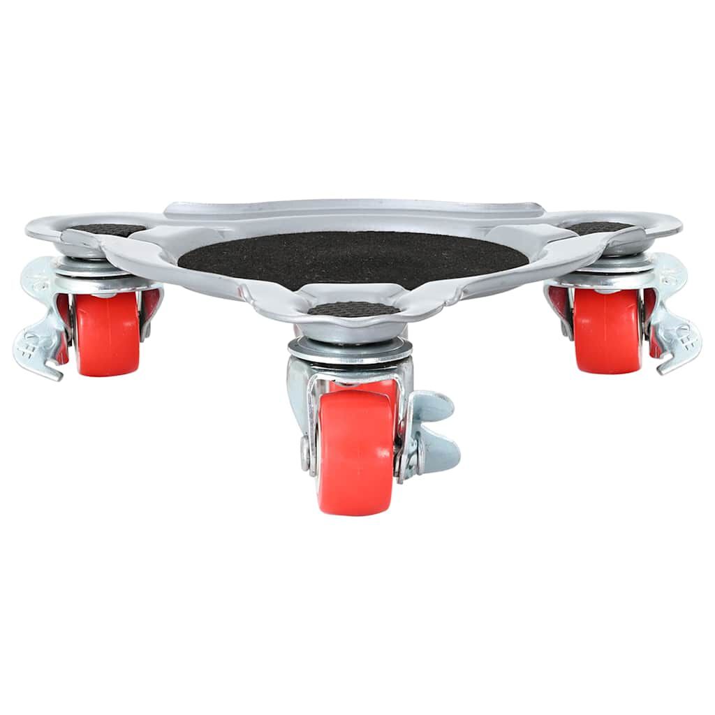 Vidaxl VidaXL Meubelrollers 4 St Met Lifter 14 5x13 5x4 Cm Staal 400 Kg