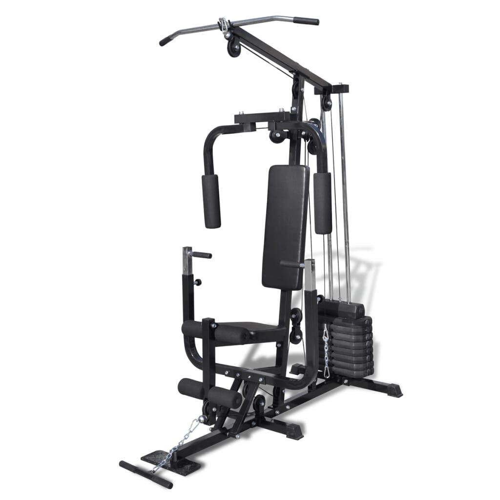 vidaxl vidaXL Multifunctionele home gym fitnessmachine