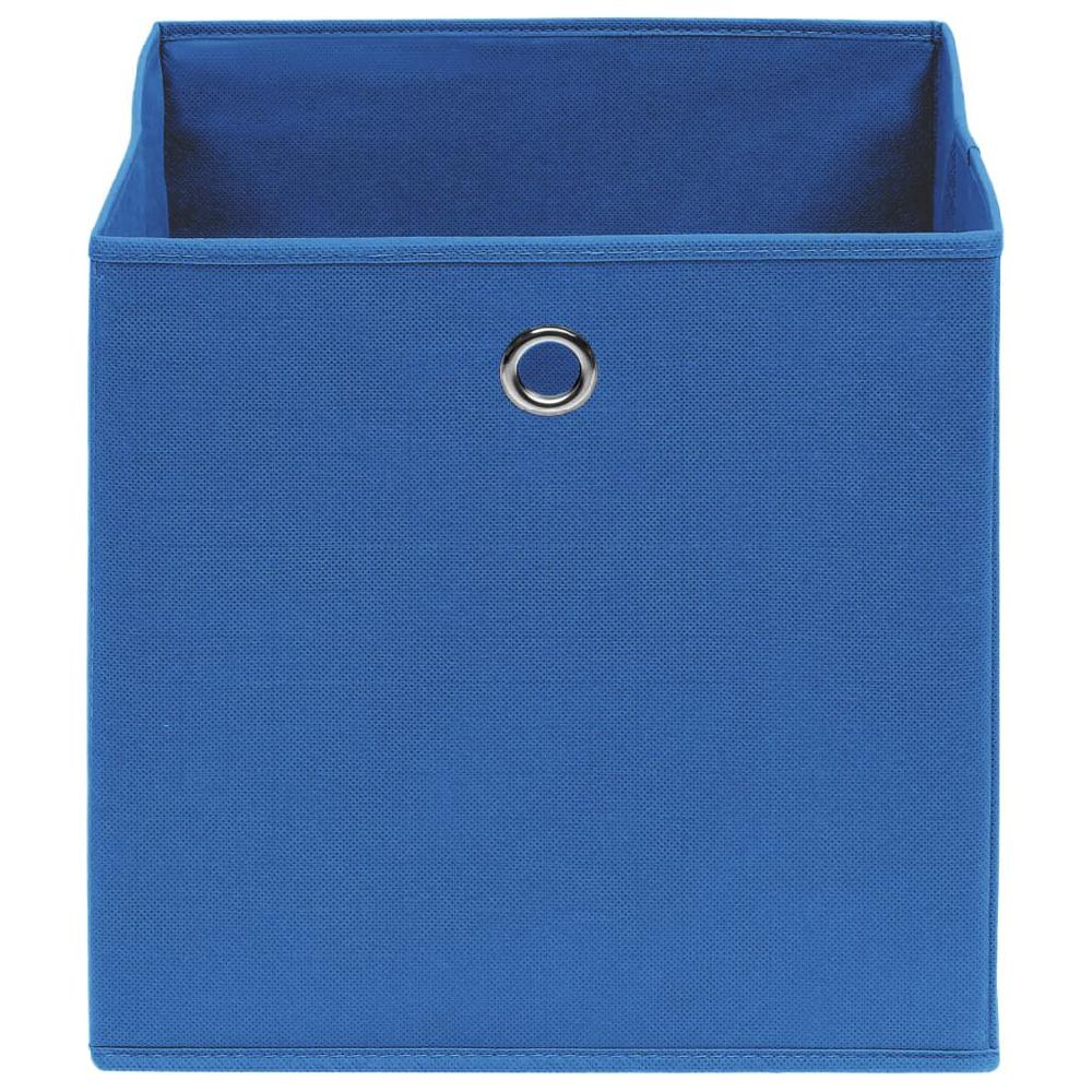 Vidaxl VidaXL Opbergboxen 4 St 32x32x32 Cm Stof Blauw