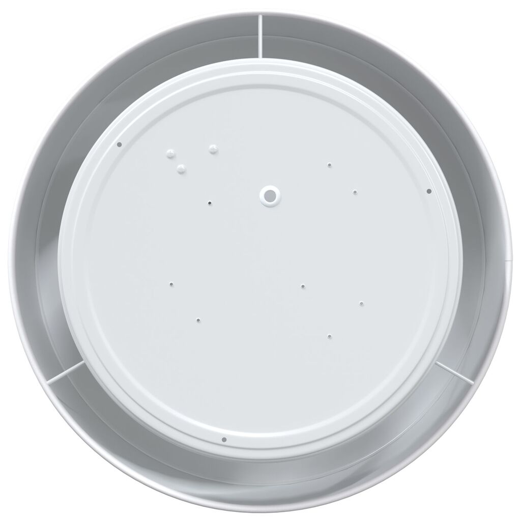 Vidaxl VidaXL Plafondlampen Inbouw Wit Ø 30 Cm Stof E27