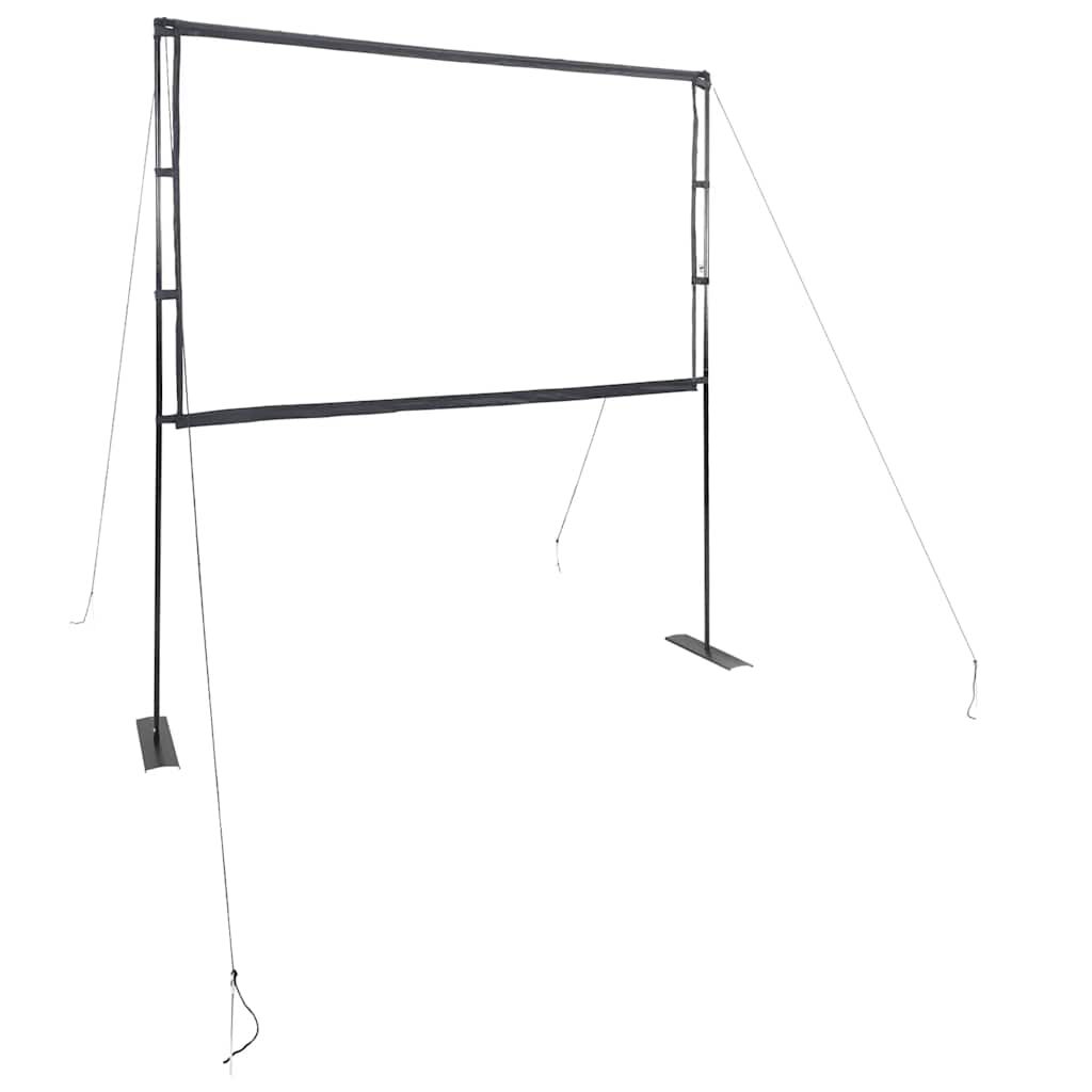 vidaxl vidaXL Projectiescherm met statieven 100 inch 16:9