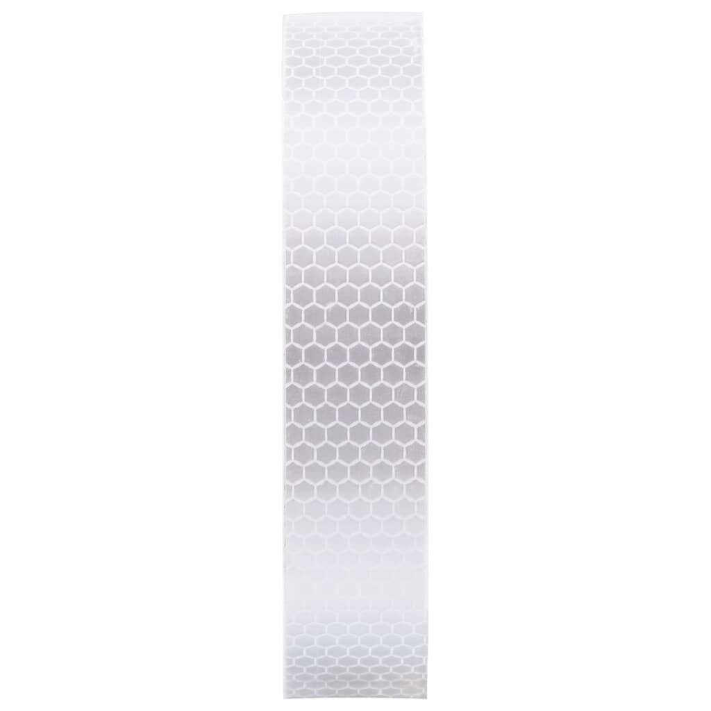 Vidaxl VidaXL Reflecterende Tape 2 5 Cm X 20 M PVC Wit