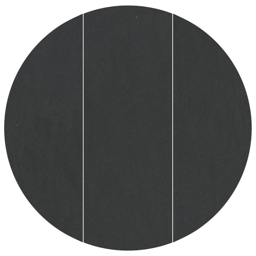 vidaxl vidaXL Ronde Zwembadcover Zwart Polyethyleen Ø 306 cm