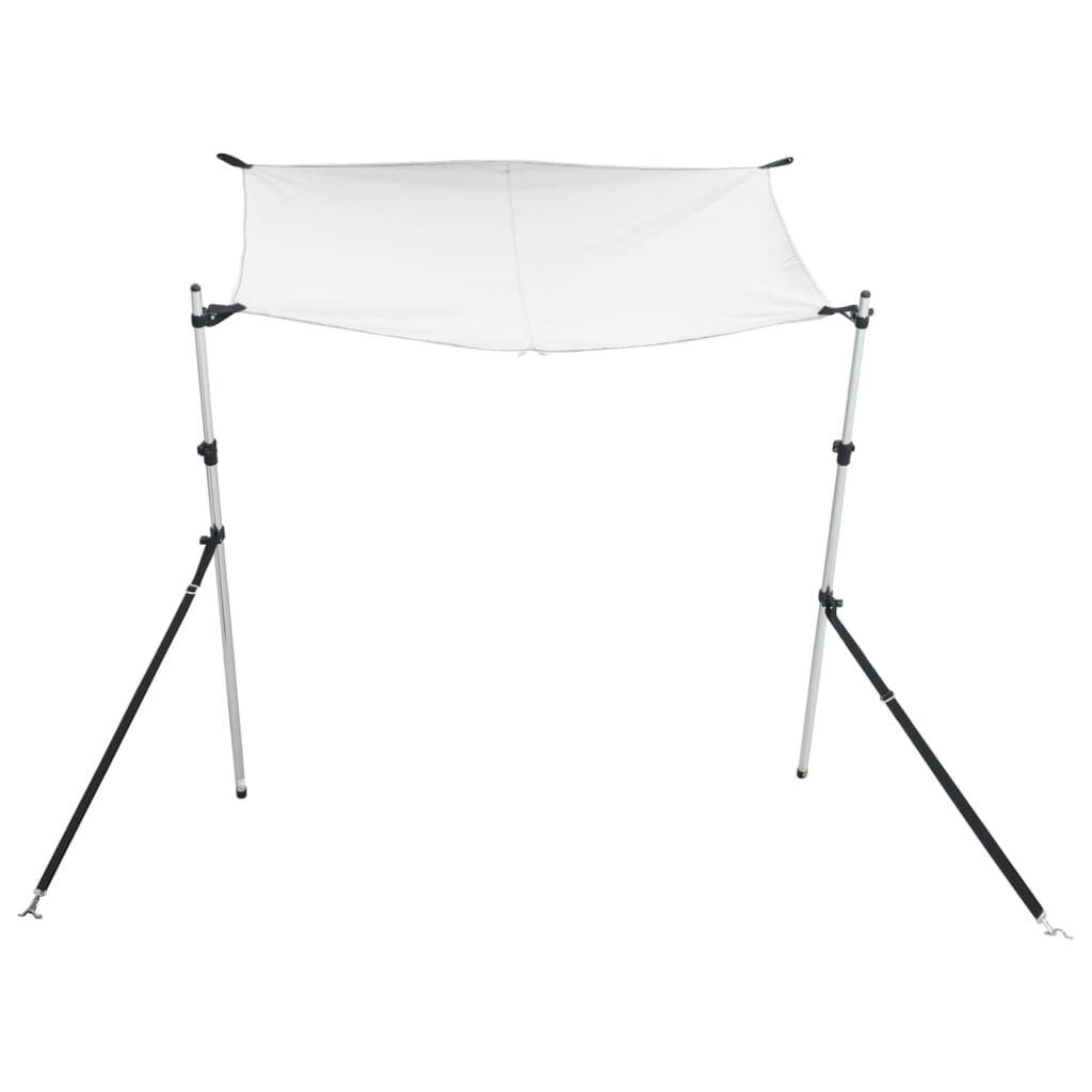 Vidaxl VidaXL Schaduwdoekset T-top 170x170x(113-182 5) Cm Wit