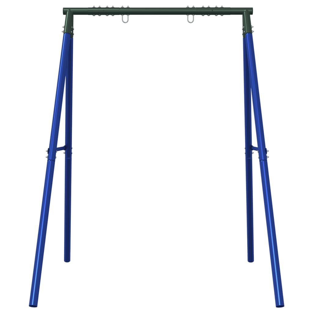 Vidaxl VidaXL Schommelframe Voor Buiten Met 2 Ophanghaken Staal Blauw