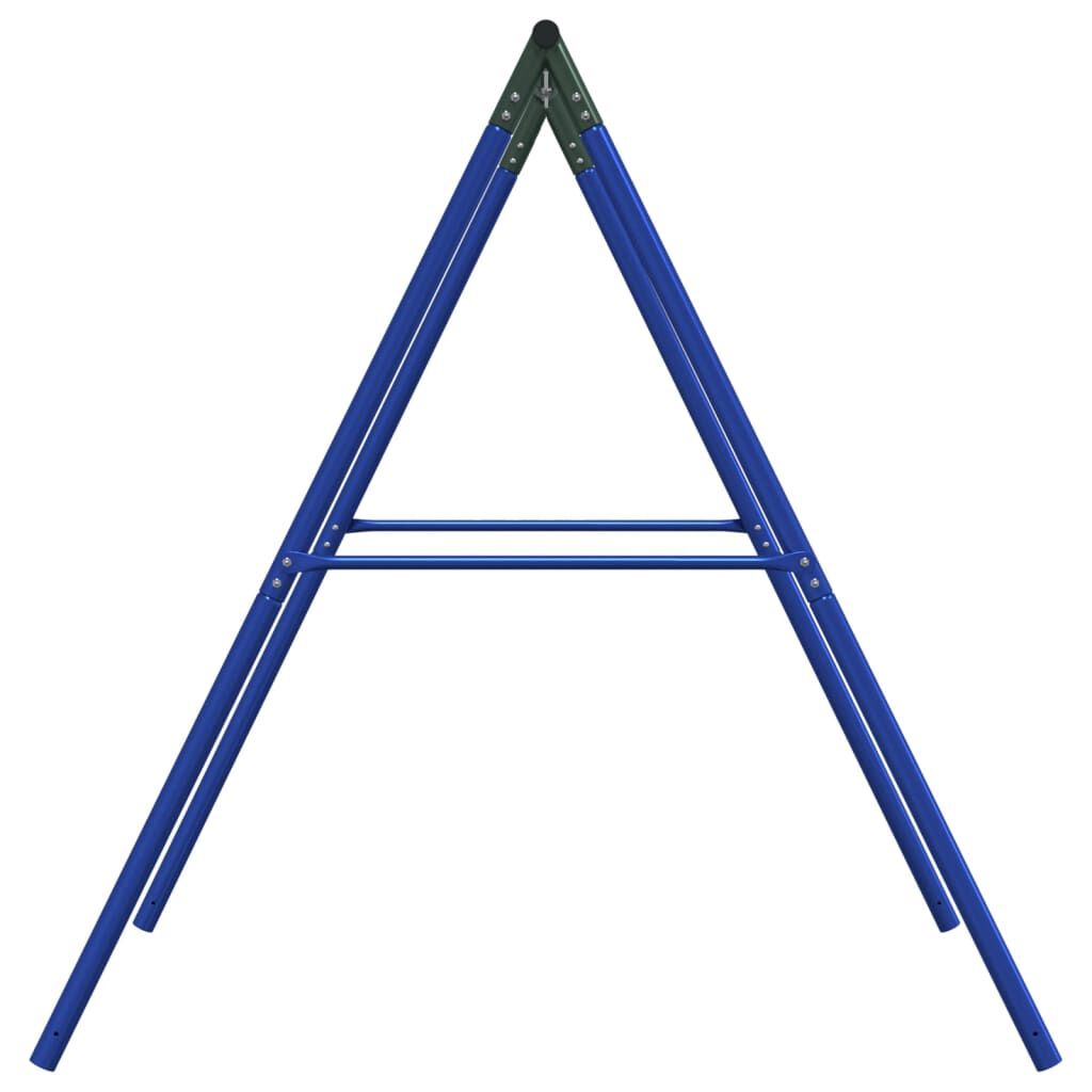 Vidaxl VidaXL Schommelframe Voor Buiten Met 2 Ophanghaken Staal Blauw