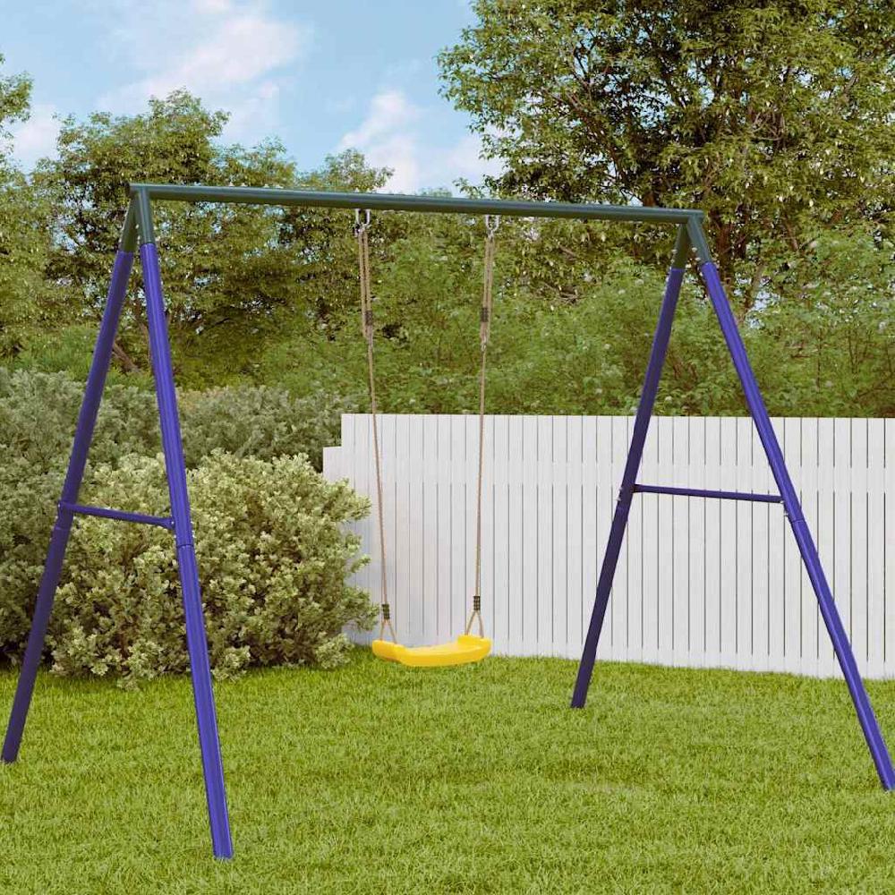 Vidaxl VidaXL Schommelzitje Voor Kinderen 1-persoons Verstelbaar Touw Geel