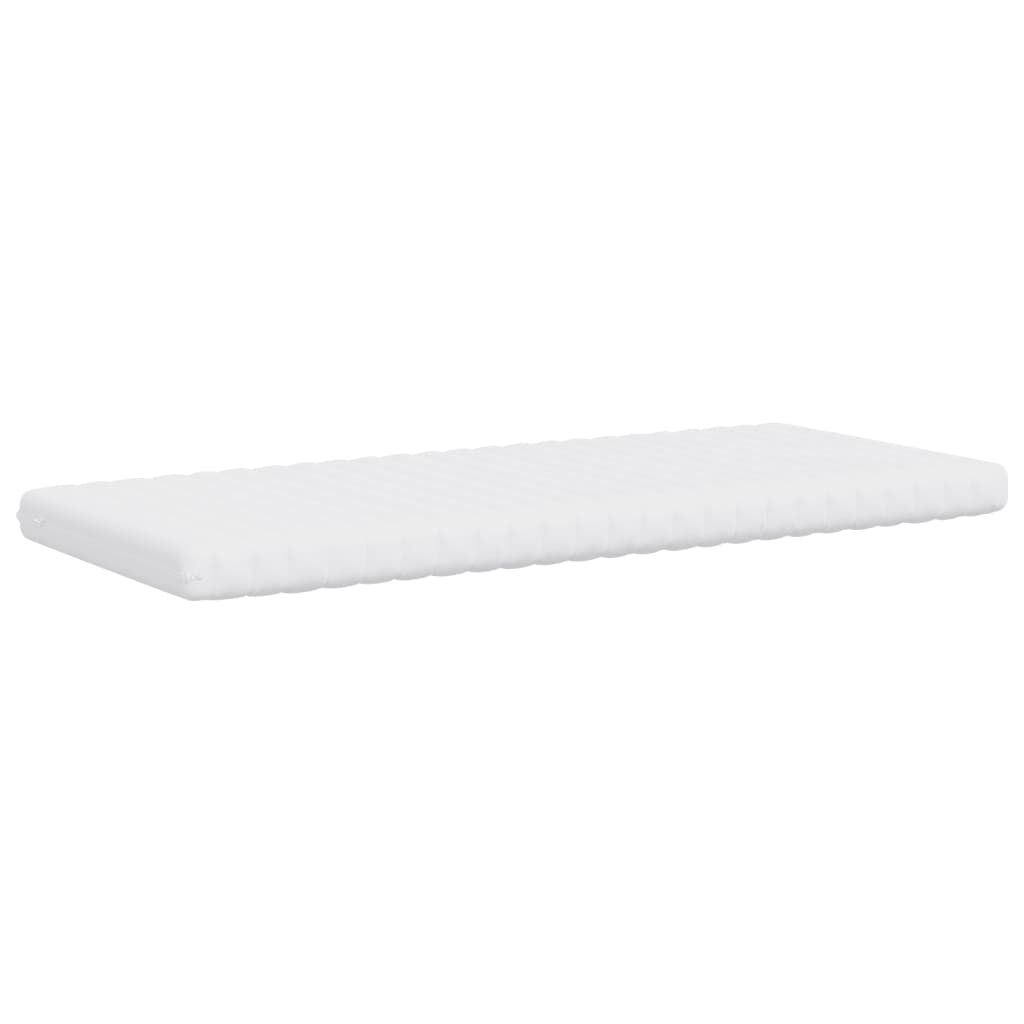 Vidaxl VidaXL Schuimmatras Voor Kinderen 7 Zone Hardheid 20 ILD 80x160 Cm Wit