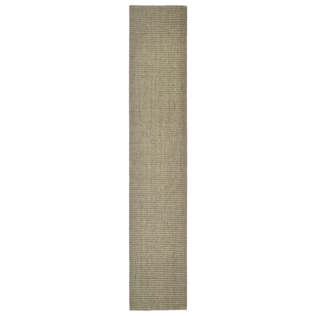 vidaxl vidaXL Sisalmat voor krabpaal 66x350 cm taupe