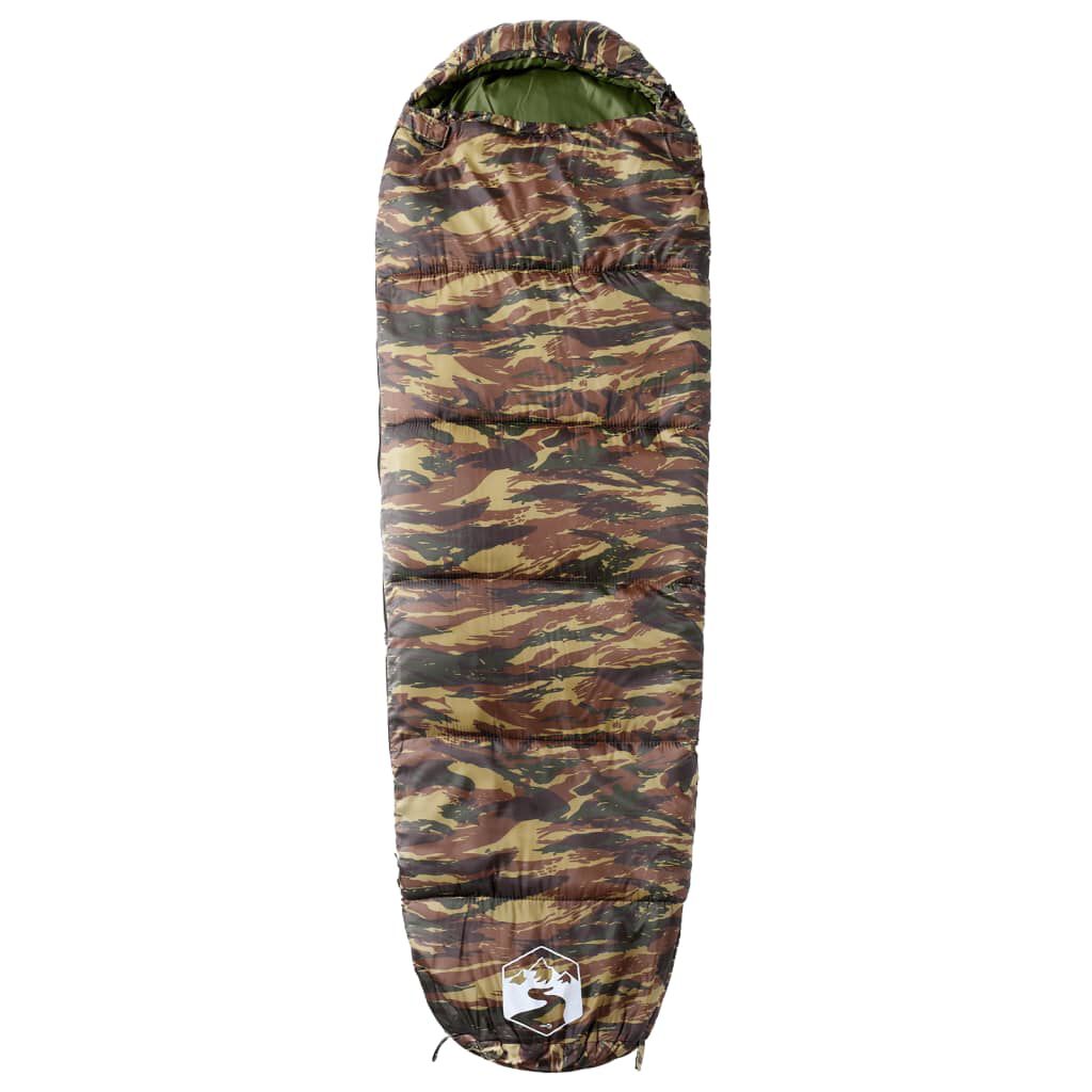 Vidaxl VidaXL Slaapzak Mummie Voor Volwassenen 3 Seizoenen