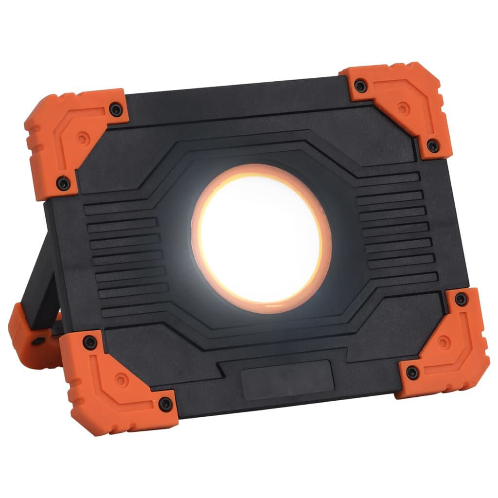 vidaxl vidaXL Spotlight draagbaar LED ABS 10 W koudwit