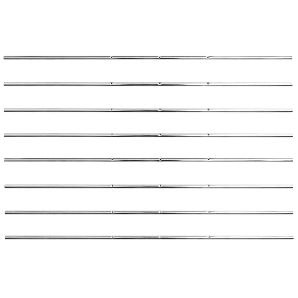 vidaxl vidaXL Staven voor voetbaltafel 8 st 15 9 mm