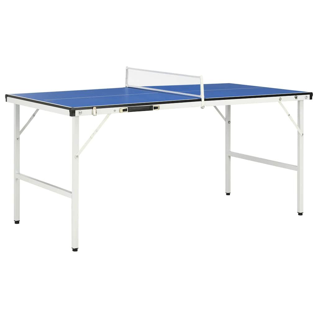 vidaxl vidaXL Tafeltennistafel met net 5 feet 152x76x66 cm blauw