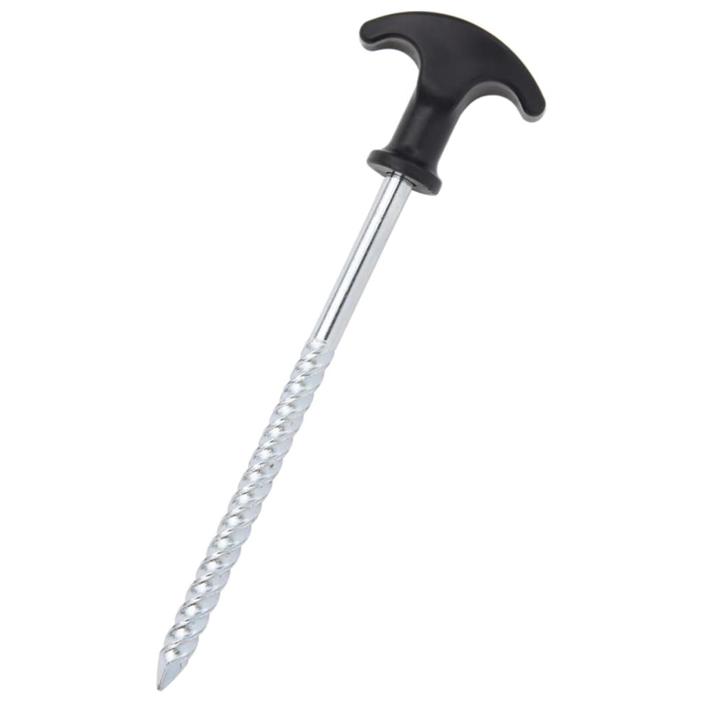 Vidaxl VidaXL Tentharingen 12 St Ø7 Mm 17 Cm Gegalvaniseerd Staal