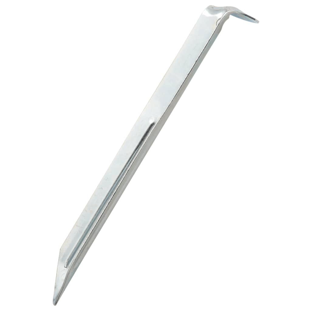 Vidaxl VidaXL Tentharingen 24 St Ø20 Mm 17 Cm Gegalvaniseerd Staal