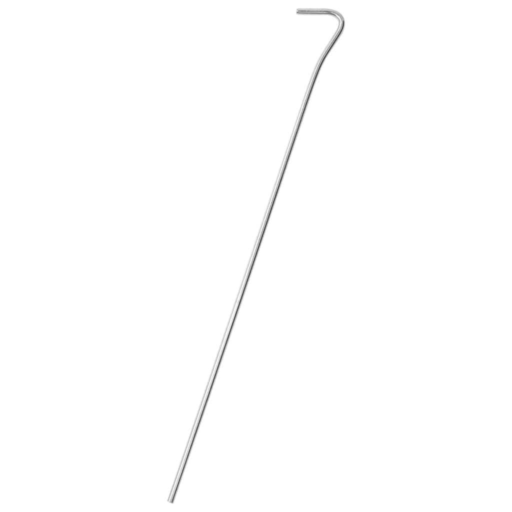 Vidaxl VidaXL Tentharingen 25 St Ø4 Mm 30 Cm Gegalvaniseerd Staal