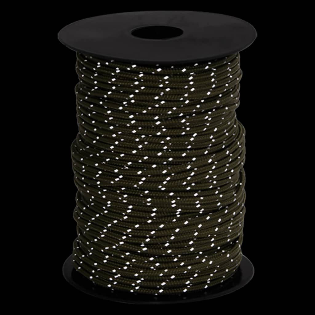 Vidaxl VidaXL Tentscheerlijn Met Reflecterende Strips En Spanners 50 M 3 Mm