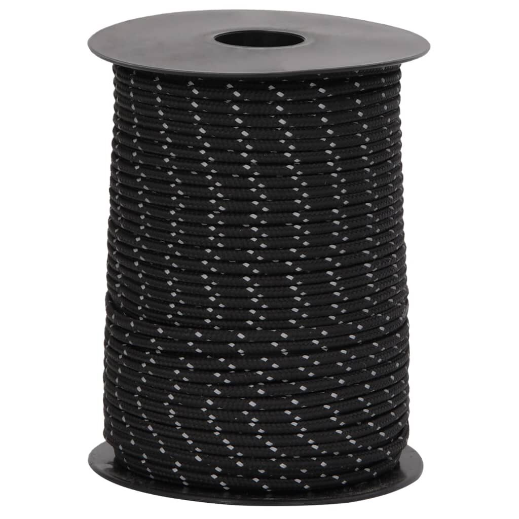 Vidaxl VidaXL Tentscheerlijn Met Reflecterende Strips En Spanners 50 M 3 Mm