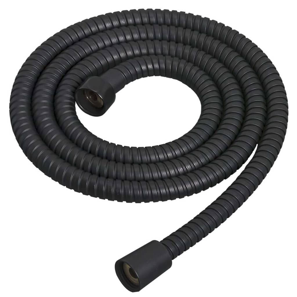 vidaxl Tiger Doucheslang Ultrahose 150 cm zwart