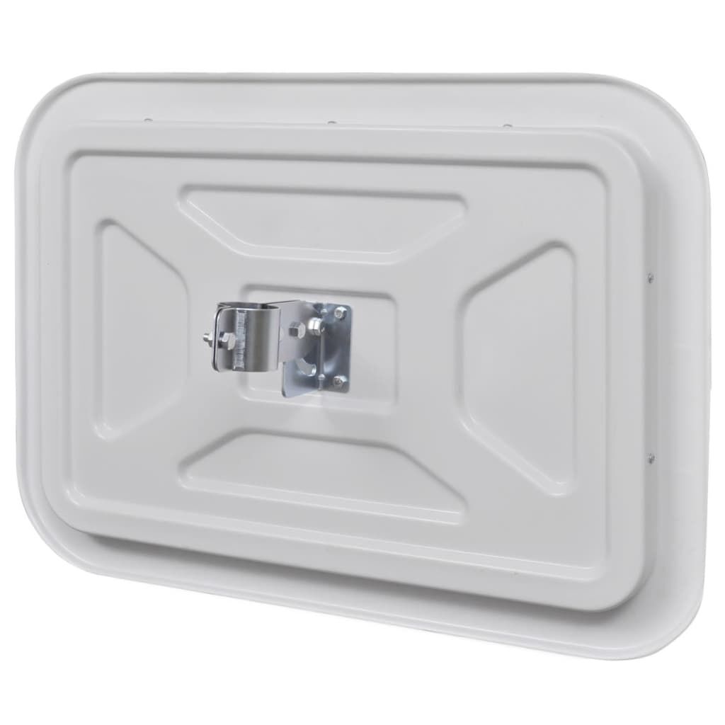 Vidaxl VidaXL Verkeersspiegel Rechthoekig Met Reflectors 40x60 Cm