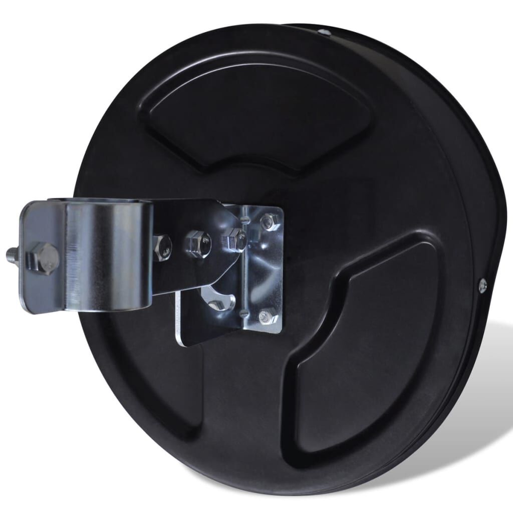 Vidaxl VidaXL Verkeersspiegel Voor Buiten 30 Cm PC-kunststof Zwart