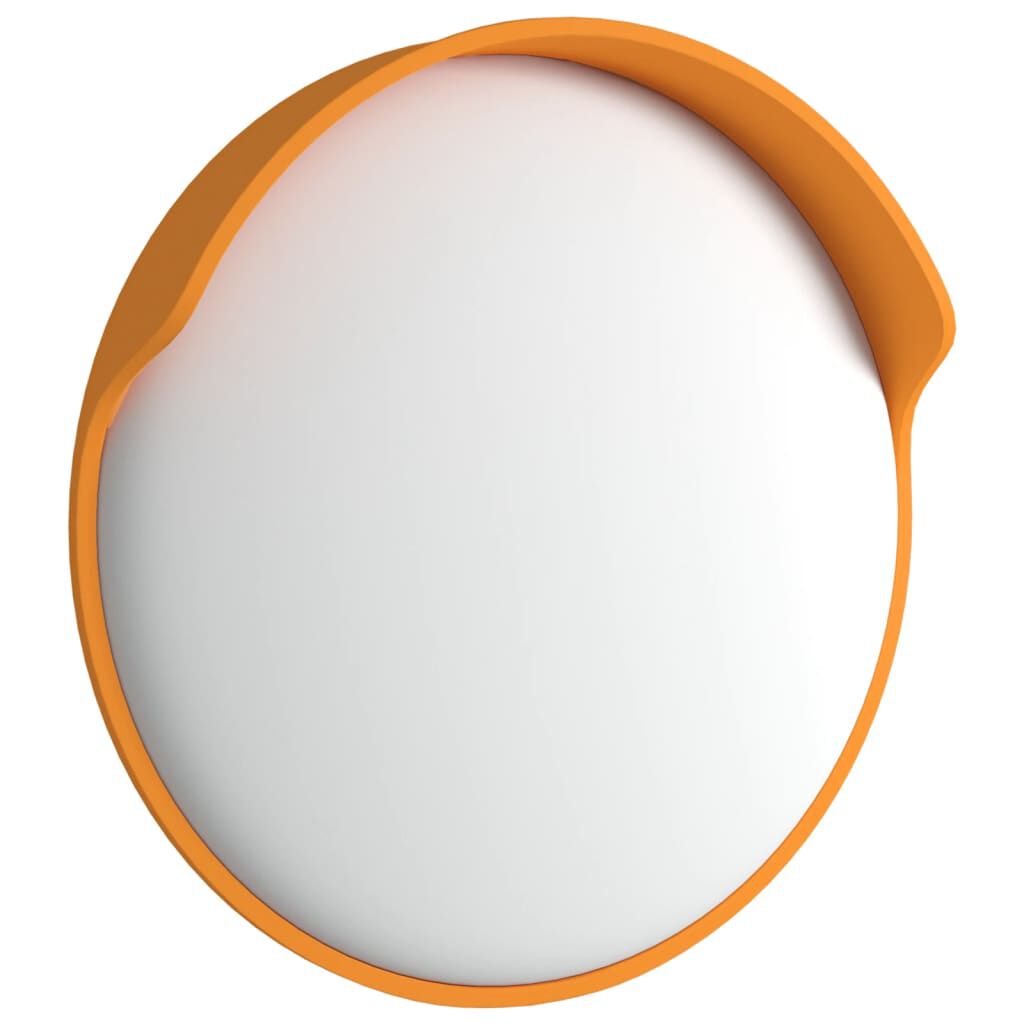 Vidaxl VidaXL Verkeersspiegel Voor Buiten Convex Ø30 Cm Polycarbonaat Oranje